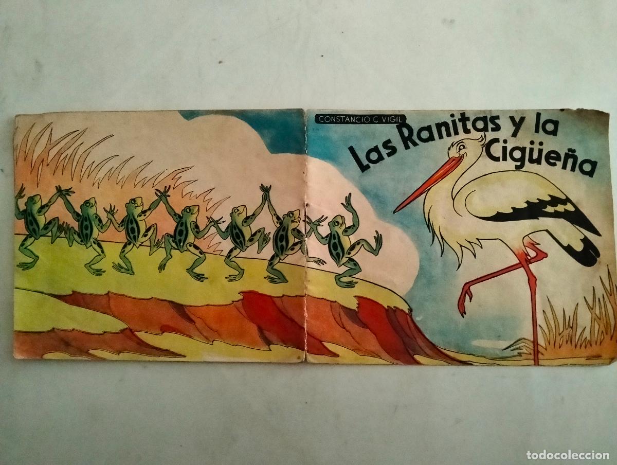 Libros de segunda mano: LAS RANITAS Y LA CIGUE&Ntilde;A, CONSTANCIO C. VIGIL - Foto 1