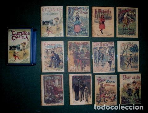 Libros de segunda mano: 12 CUENTOS MINIATURA DE CALLEJA EN ESTUCHE - Foto 1