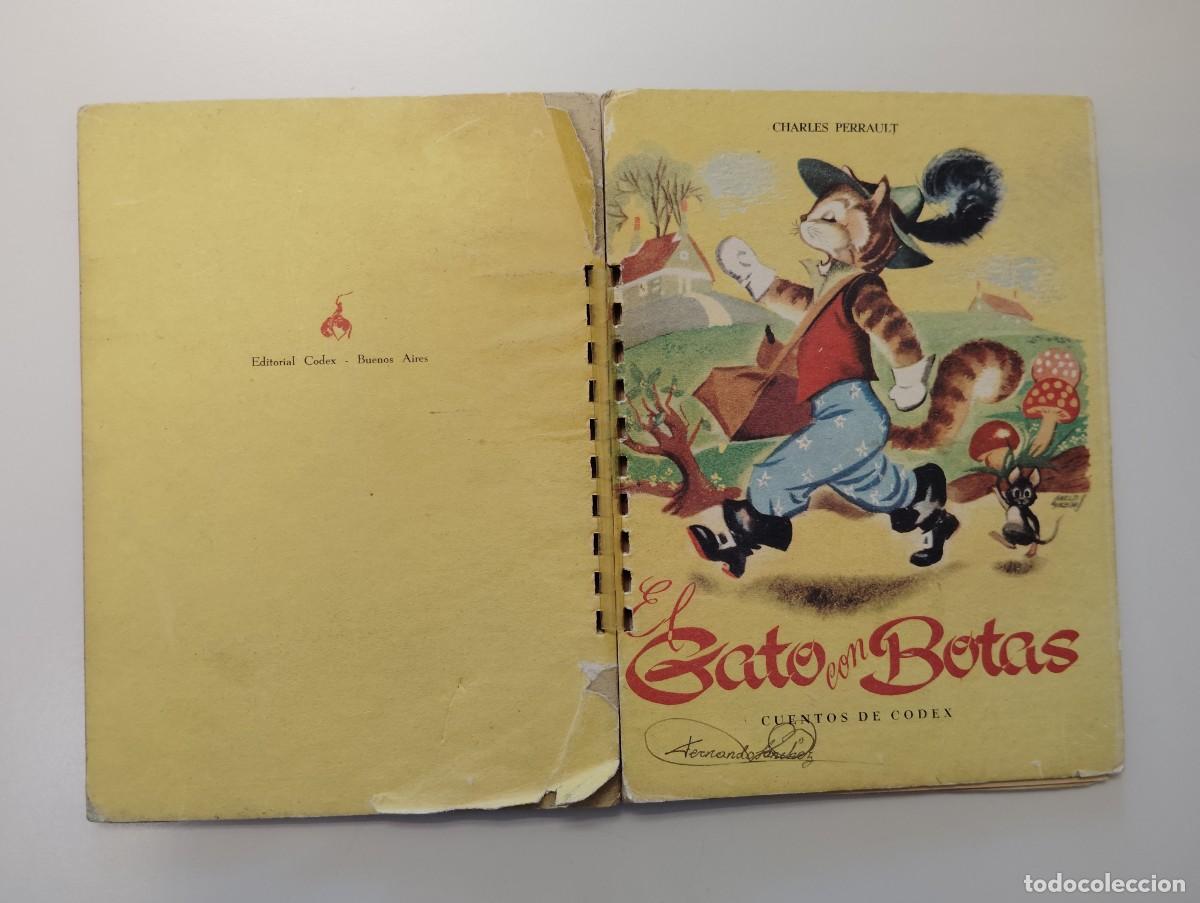 Libros de segunda mano: EL GATO CON BOTAS, CUENTOS DE C&Oacute;DEX, Env&iacute;o gratis, ILUSTRADOR CARLOS FREIXAS - Foto 7