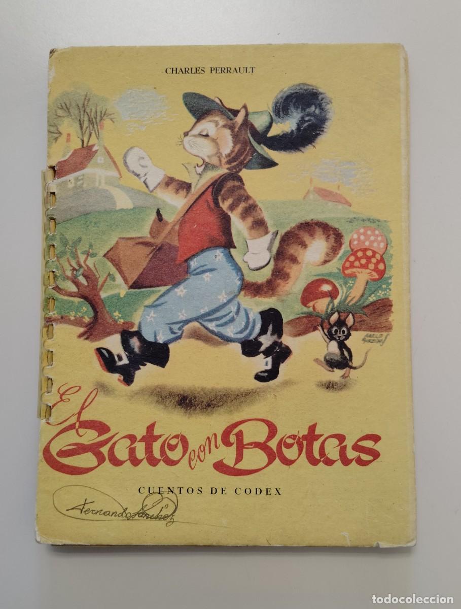 Libros de segunda mano: EL GATO CON BOTAS, CUENTOS DE C&Oacute;DEX, Env&iacute;o gratis, ILUSTRADOR CARLOS FREIXAS - Foto 1