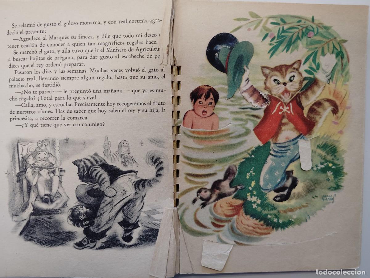 Libros de segunda mano: EL GATO CON BOTAS, CUENTOS DE C&Oacute;DEX, Env&iacute;o gratis, ILUSTRADOR CARLOS FREIXAS - Foto 4