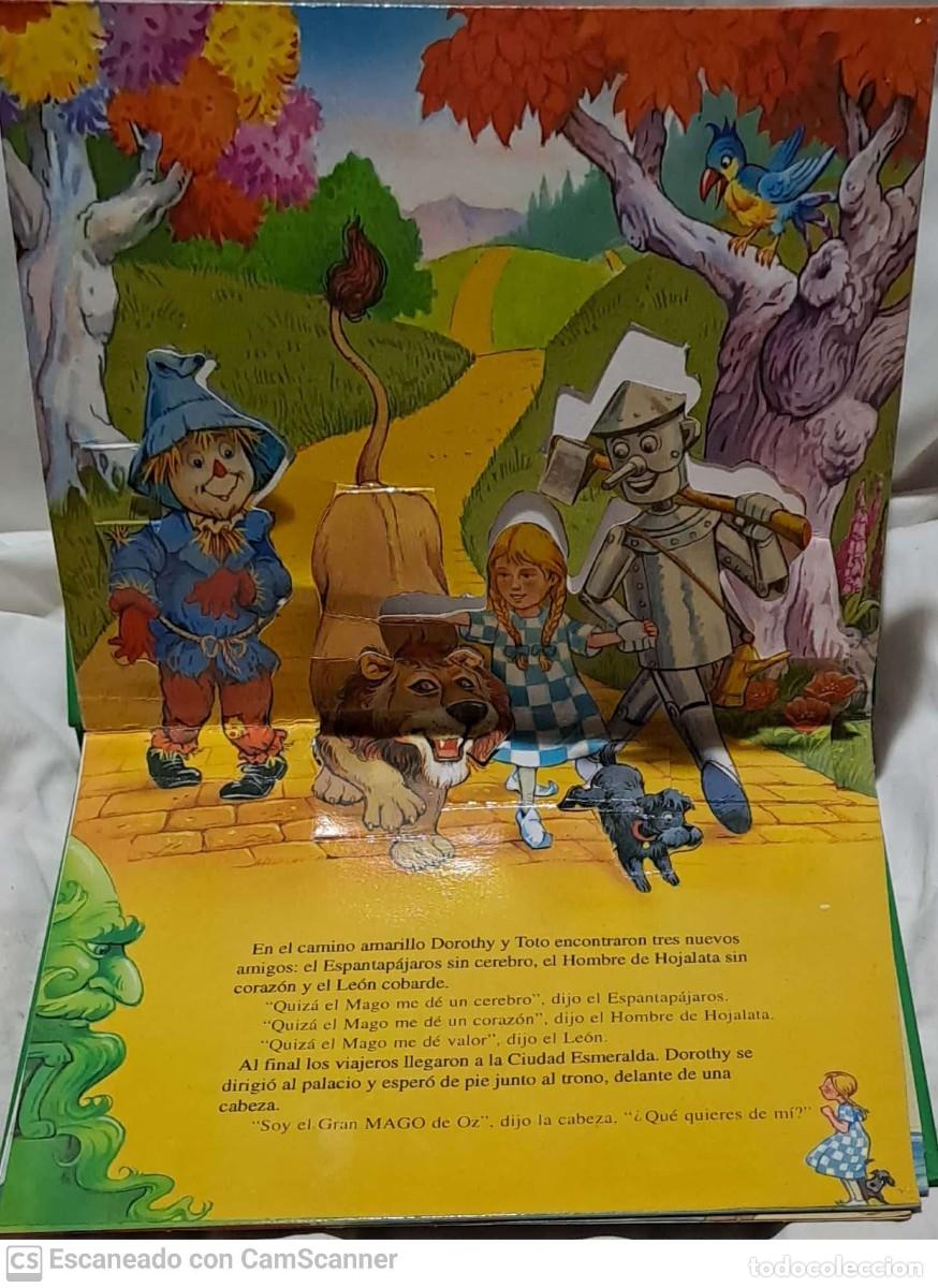 Libros de segunda mano: El mago de Oz - cuento con ilustraciones en relieve - Foto 2