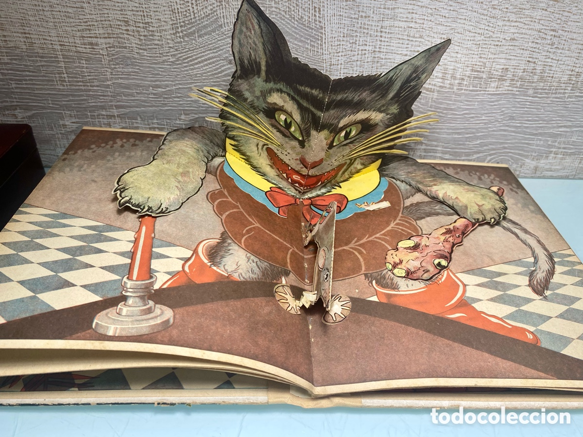 Libros de segunda mano: Libro El Gato Con Botas. Ilustracion sorpresa. 1940 - Foto 6