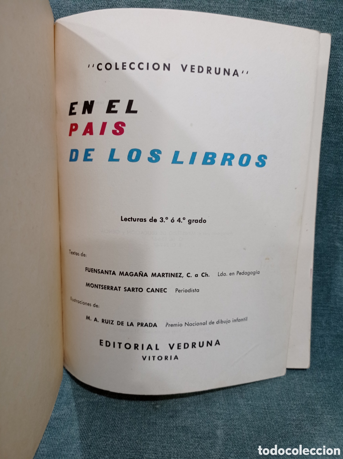 Libros de segunda mano: EN EL PA&Iacute;S DE LOS LIBROS - EDITORIAL VEDRUNA - VITORIA - 1966 - Foto 6