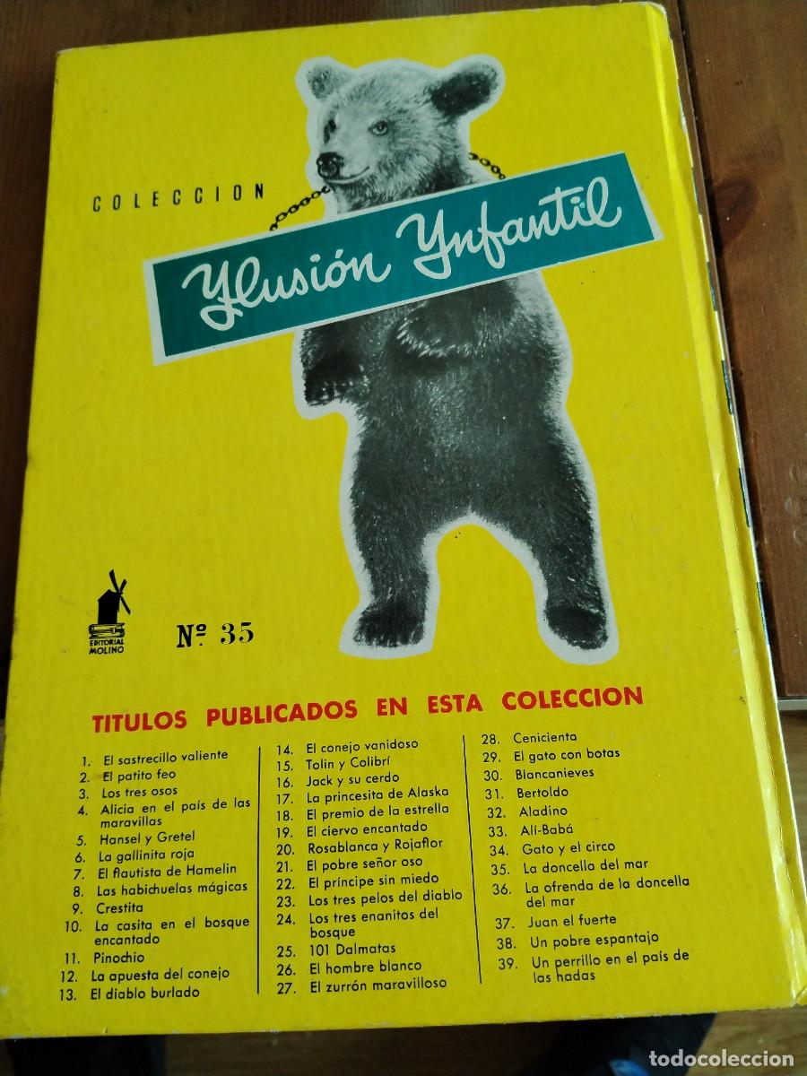 Libros de segunda mano: La doncella del mar -colecci&oacute;n ylusi&oacute;n infantil -andersen - Foto 3