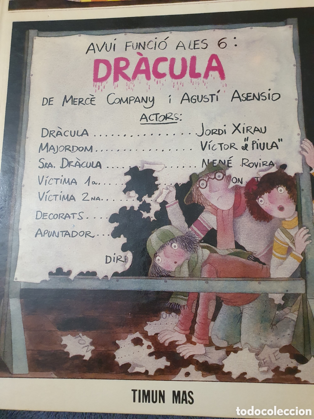 Libros de segunda mano: L7. Dos + Una = Avui Funci&oacute; A Les 6: Dr&agrave;cula, Timun Mas. - Foto 9