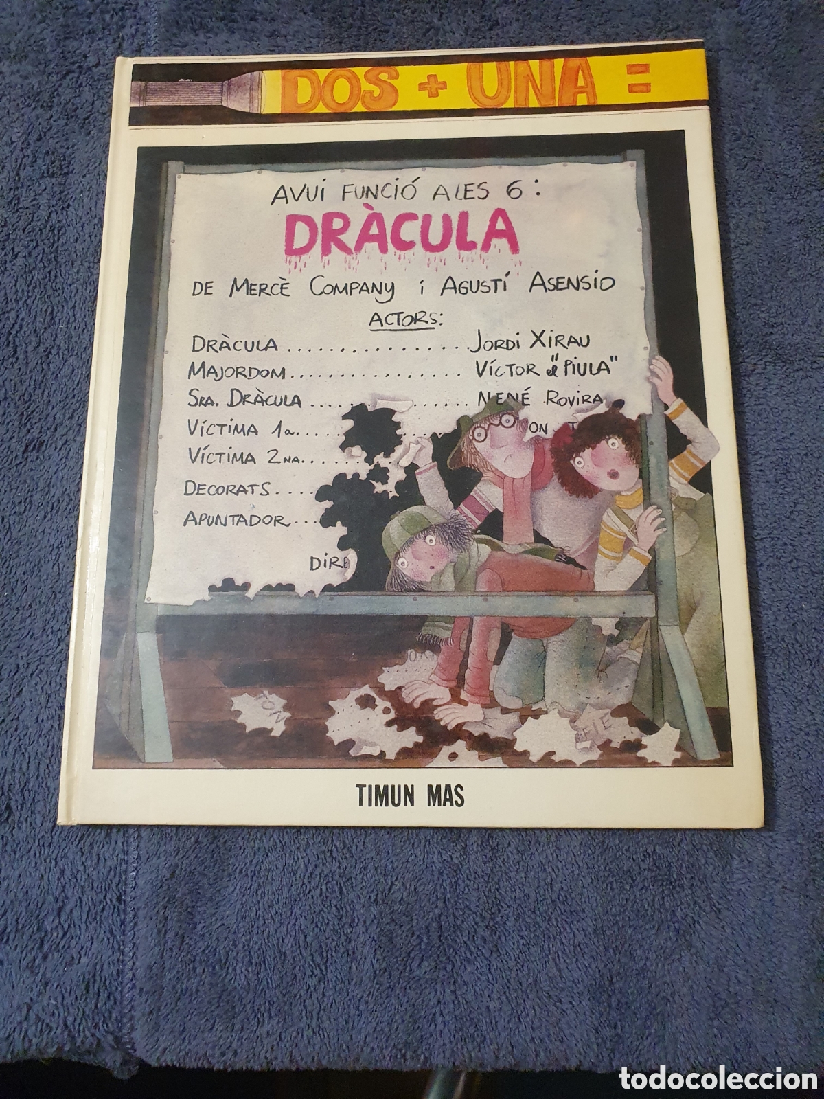 Libros de segunda mano: L7. Dos + Una = Avui Funci&oacute; A Les 6: Dr&agrave;cula, Timun Mas. - Foto 1