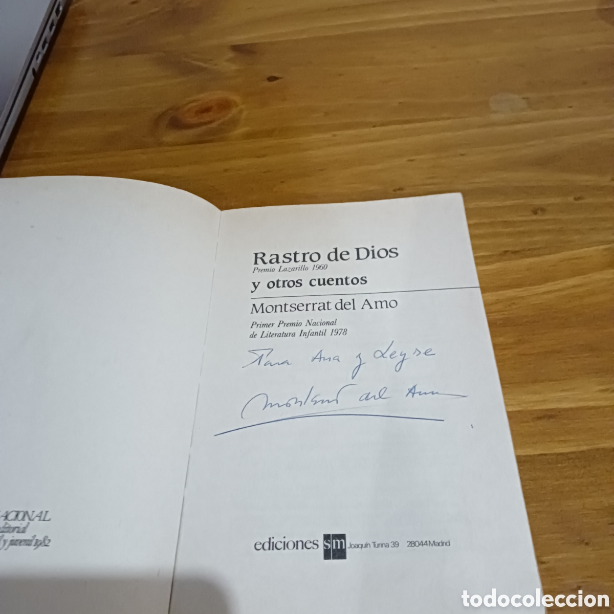 Libros de segunda mano: Rastro de Dios y otros cuentos - Foto 3