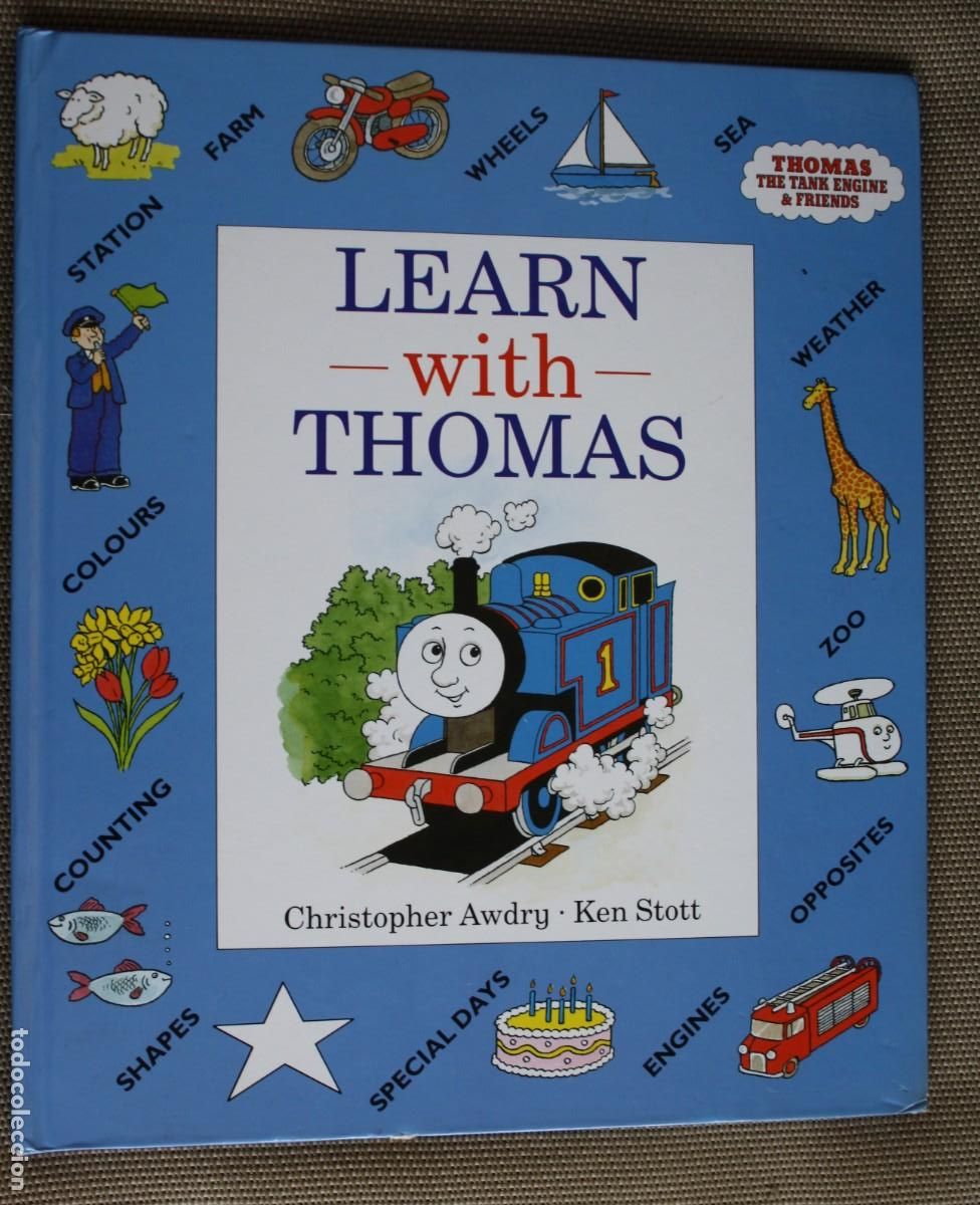 Libros de segunda mano: LEARN WITH THOMAS THE TANK ENGINE - APRENDE CON THOMAS &ndash; DIVERTIDO - ILUSTRADO - Foto 1