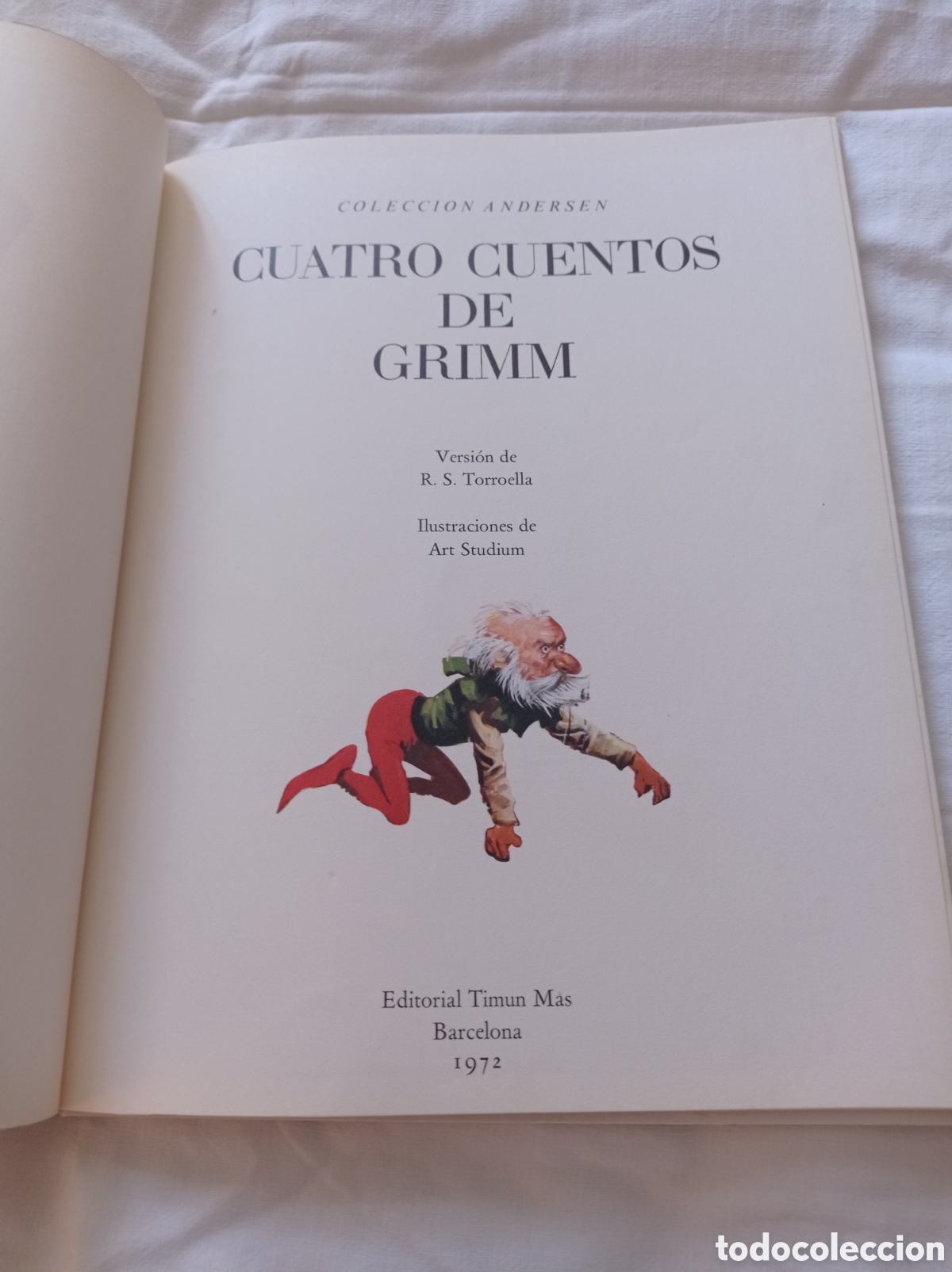 Libros de segunda mano: Cuatro cuentos de Grimm. - Foto 3