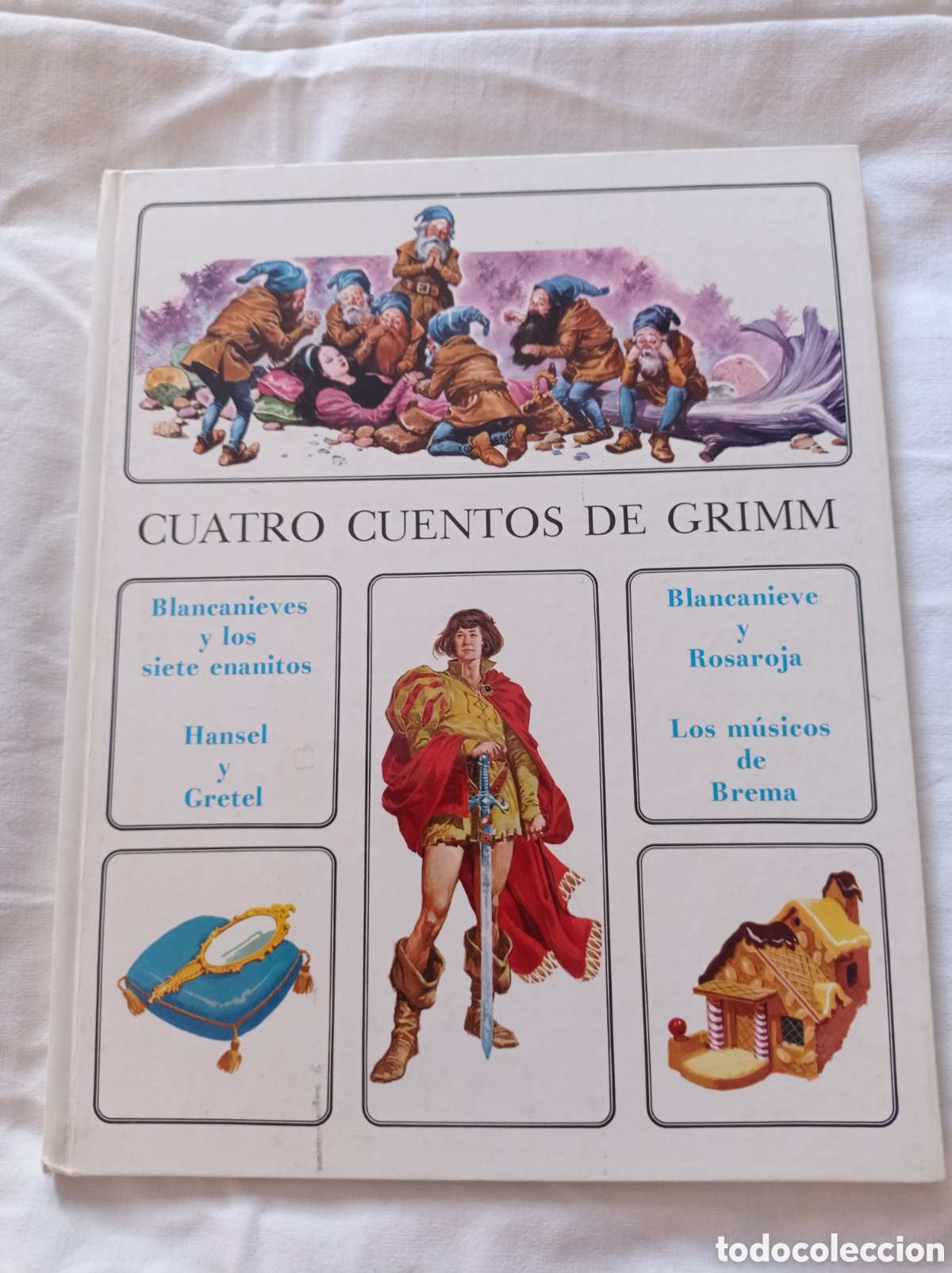Libros de segunda mano: Cuatro cuentos de Grimm. - Foto 1