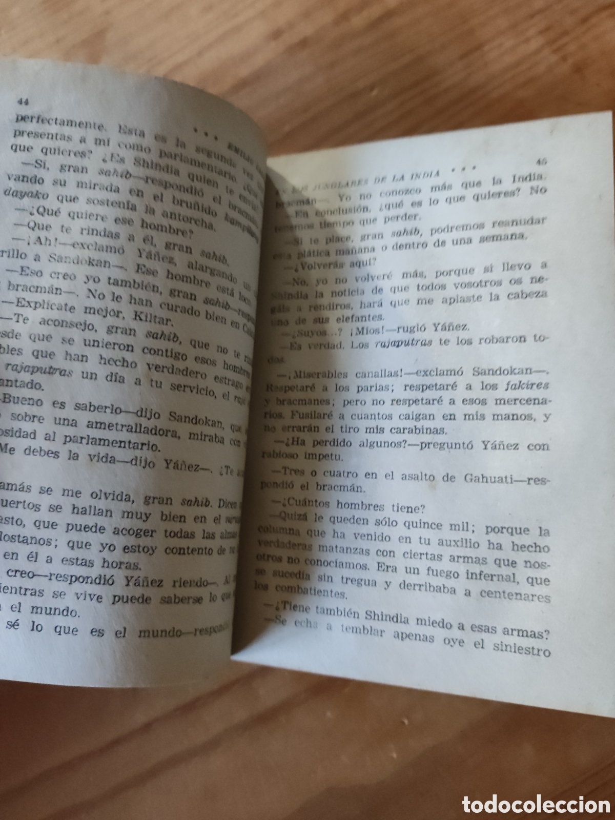 Libros de segunda mano: En los junglares de la India, E. Salgari - Foto 4