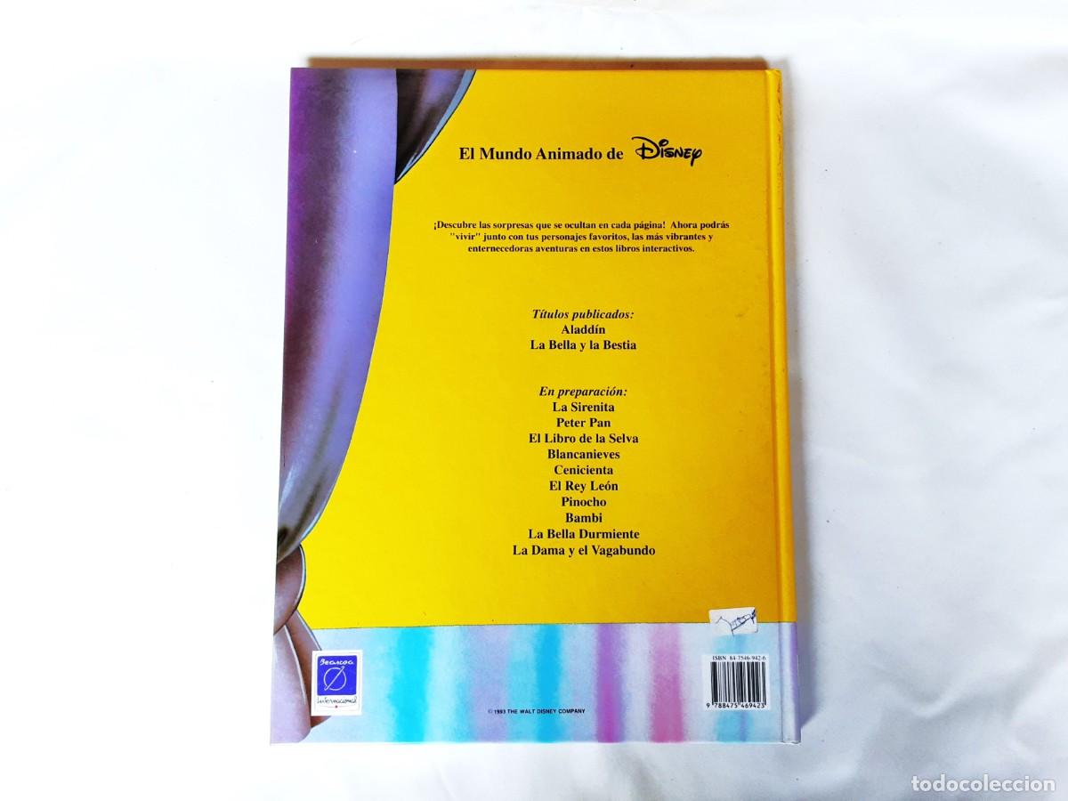 Libros de segunda mano: ALADDIN WALT DISNEY DESPLEGABLE - Foto 2