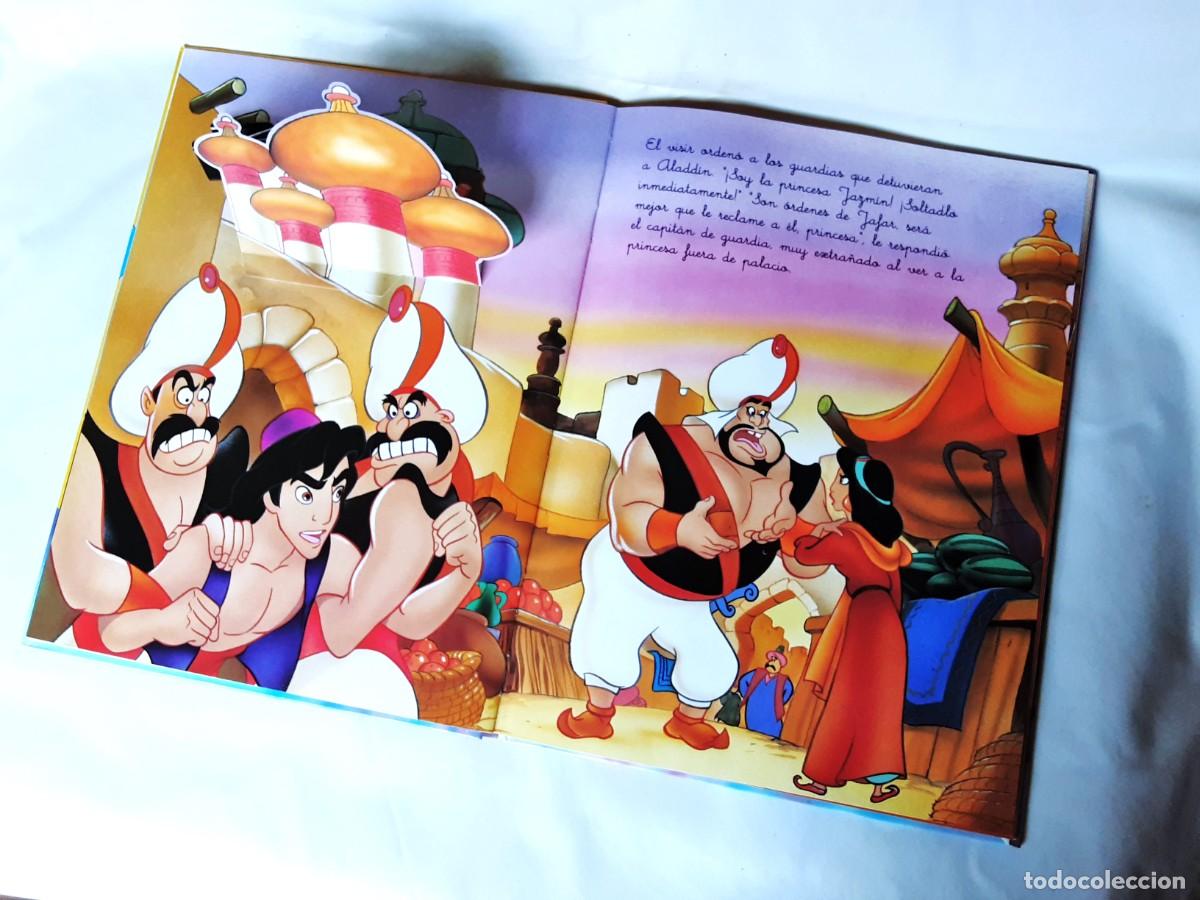 Libros de segunda mano: ALADDIN WALT DISNEY DESPLEGABLE - Foto 8