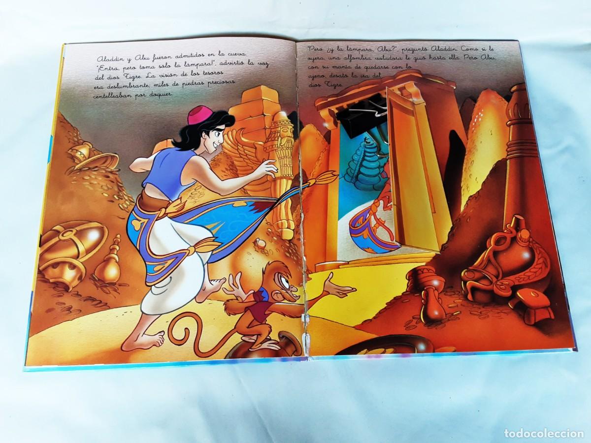 Libros de segunda mano: ALADDIN WALT DISNEY DESPLEGABLE - Foto 9