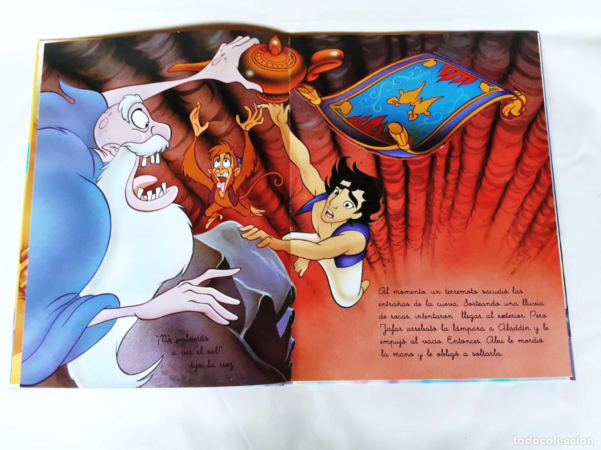 Libros de segunda mano: ALADDIN WALT DISNEY DESPLEGABLE - Foto 10