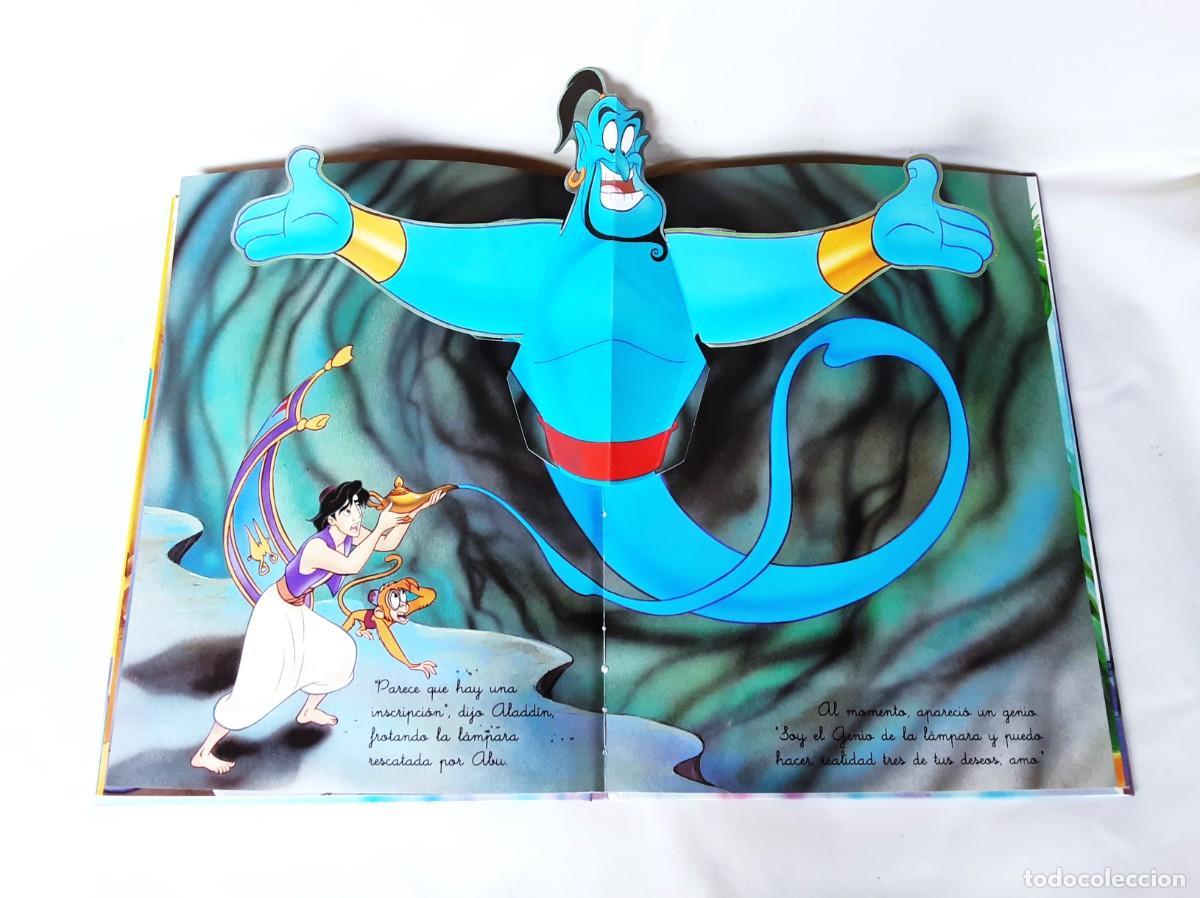 Libros de segunda mano: ALADDIN WALT DISNEY DESPLEGABLE - Foto 11