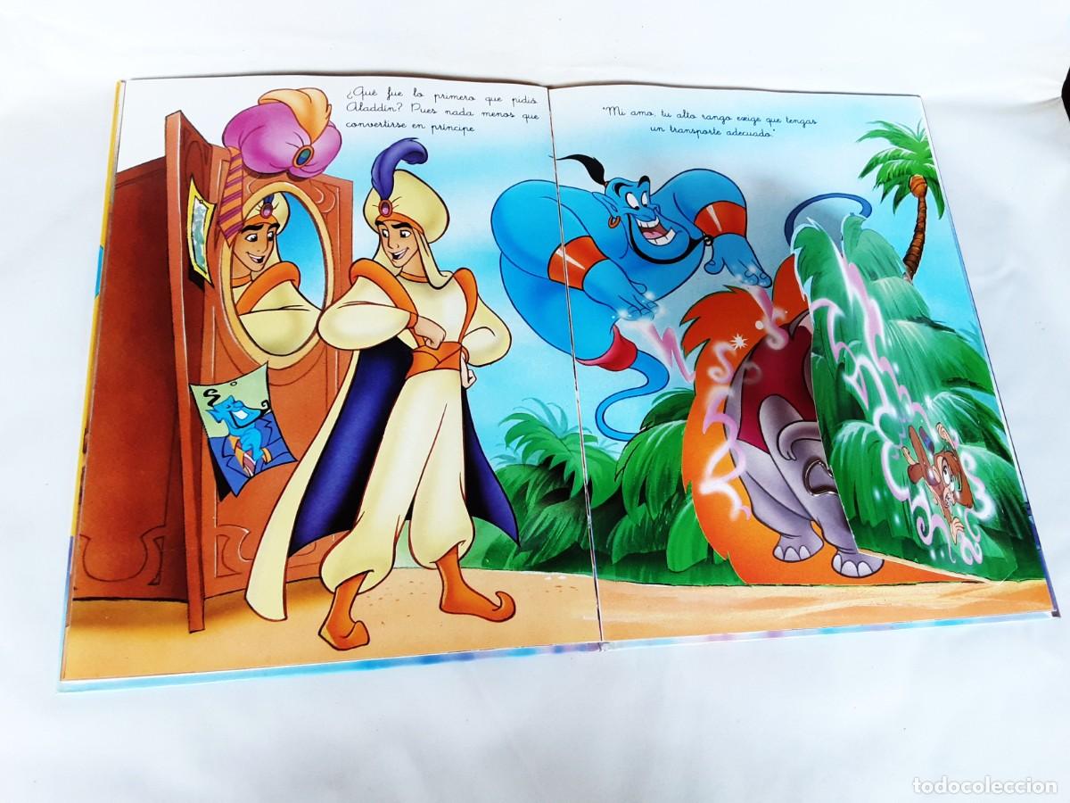 Libros de segunda mano: ALADDIN WALT DISNEY DESPLEGABLE - Foto 12