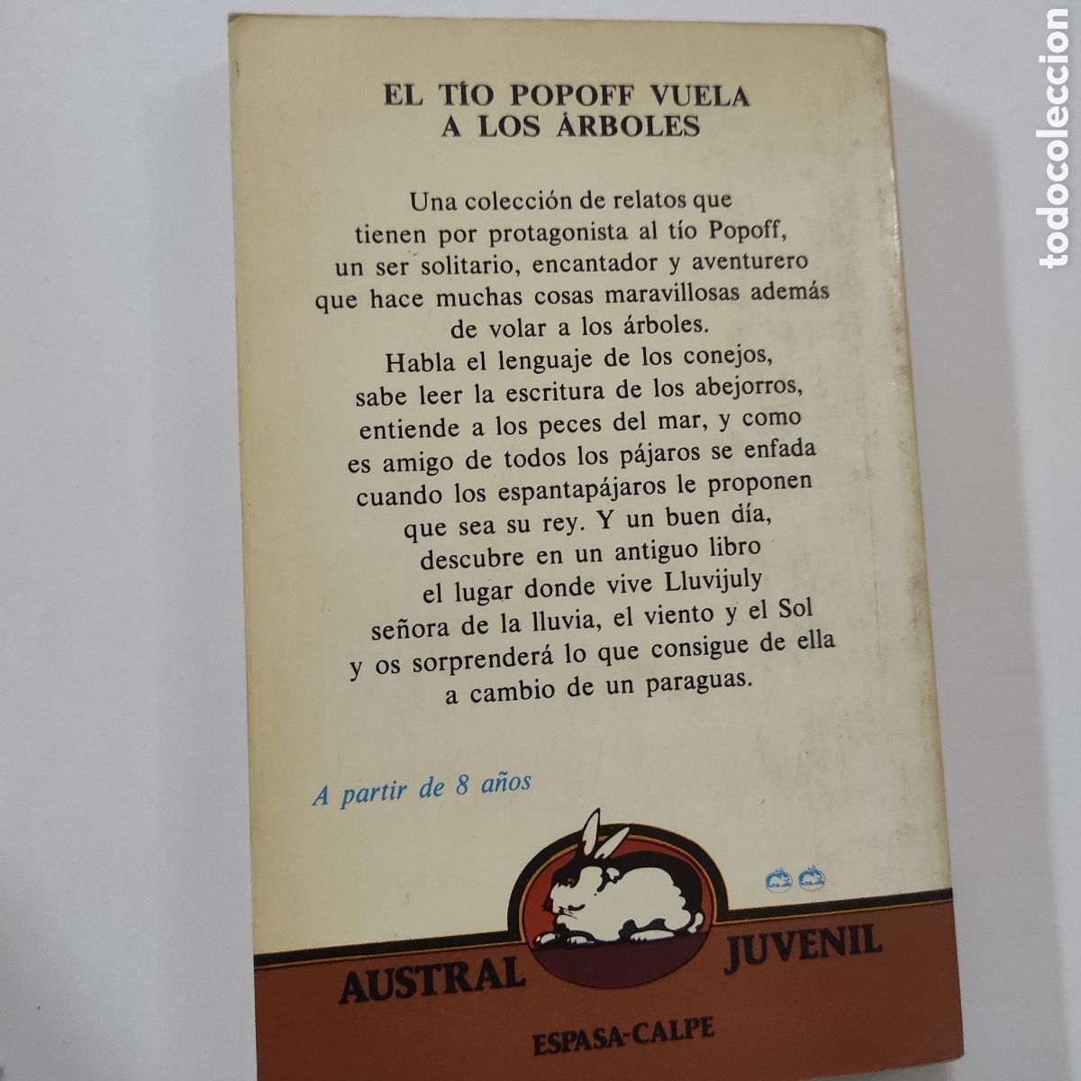 Libros de segunda mano: El T&iacute;o Popoff vuela a los &aacute;rboles - Foto 3