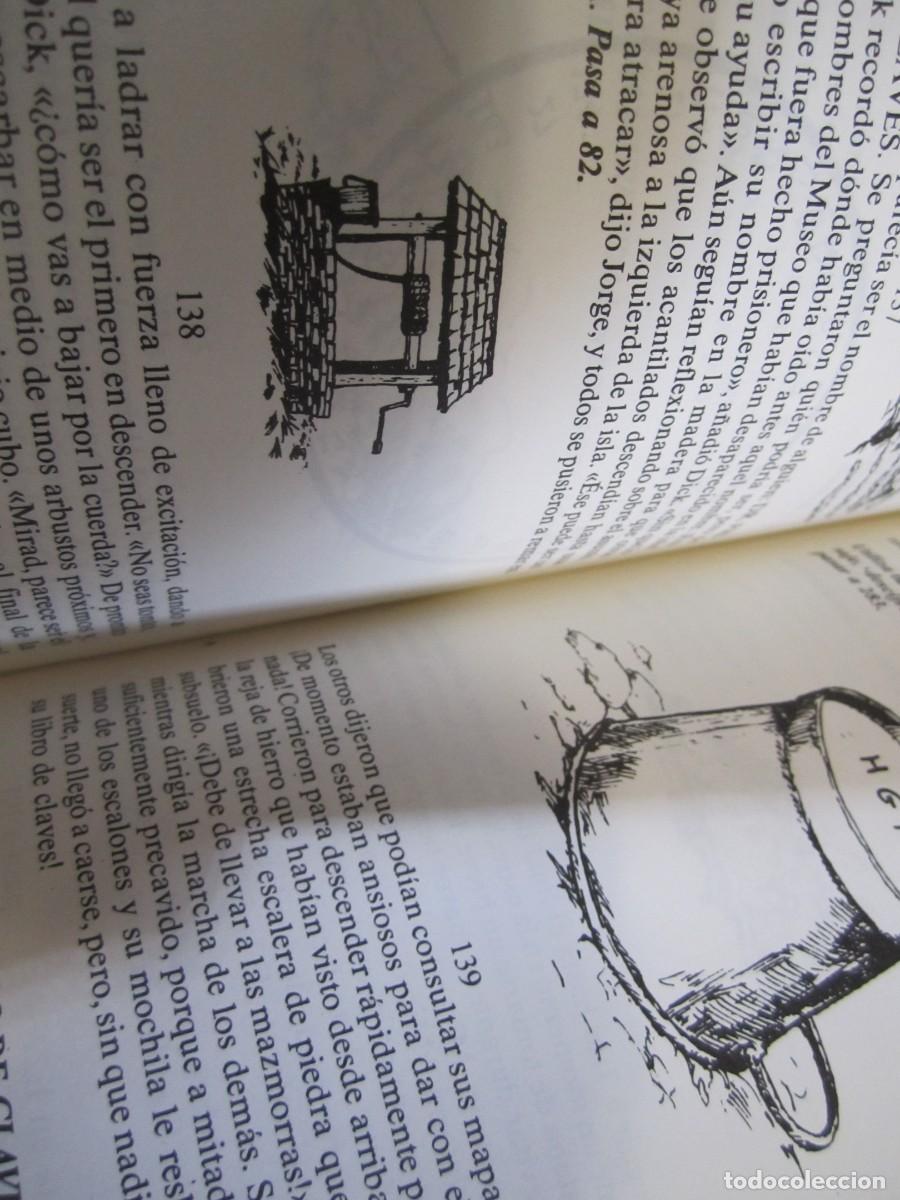 Libros de segunda mano: libro los famosos 5 la isla de los murmullos ediciones junior s.a - Foto 3