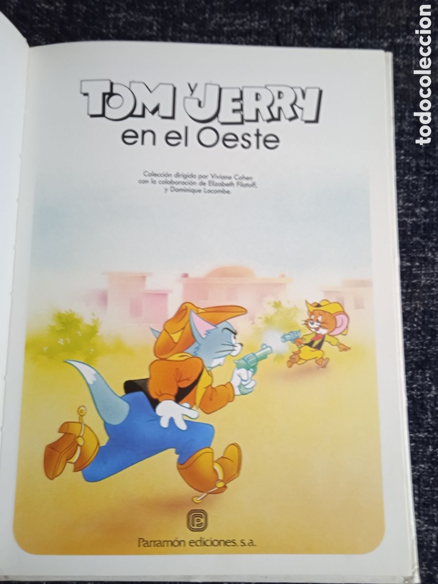 Libros de segunda mano: TOM & JERRY EN EL OESTE. -ED. PARRAMON - Foto 2