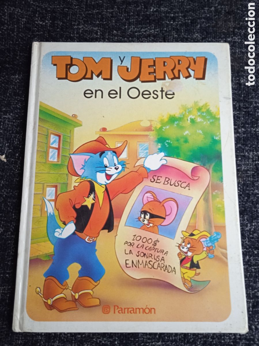 Libros de segunda mano: TOM & JERRY EN EL OESTE. -ED. PARRAMON - Foto 1
