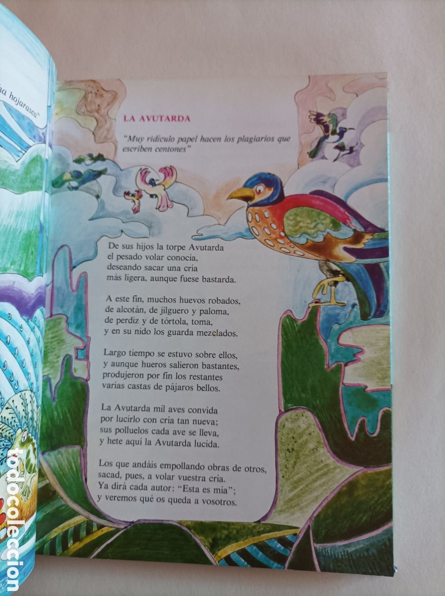 Libros de segunda mano: FABULAS DE IRIARTE. Editorial EVEREST, - Foto 4