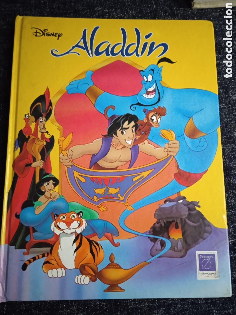 Libros de segunda mano: ALADIN - MOVI-LIBRO EN MOVIMIENTO POP UP - CUENTO WALT DISNEY -ED. BEASCOA