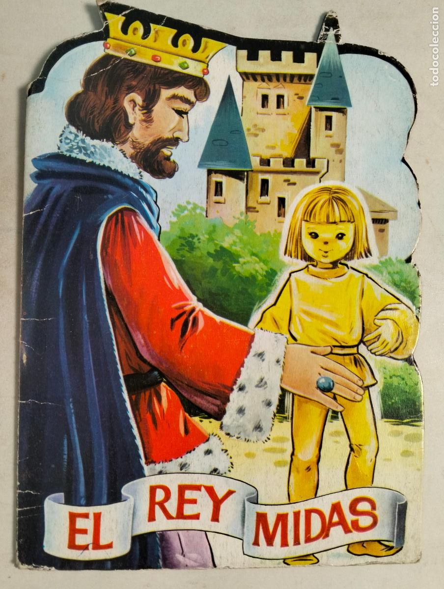 Libros de segunda mano: CUENTO TROQUELADO, EL REY MIDAS, EDITORIAL FERMA - Foto 1