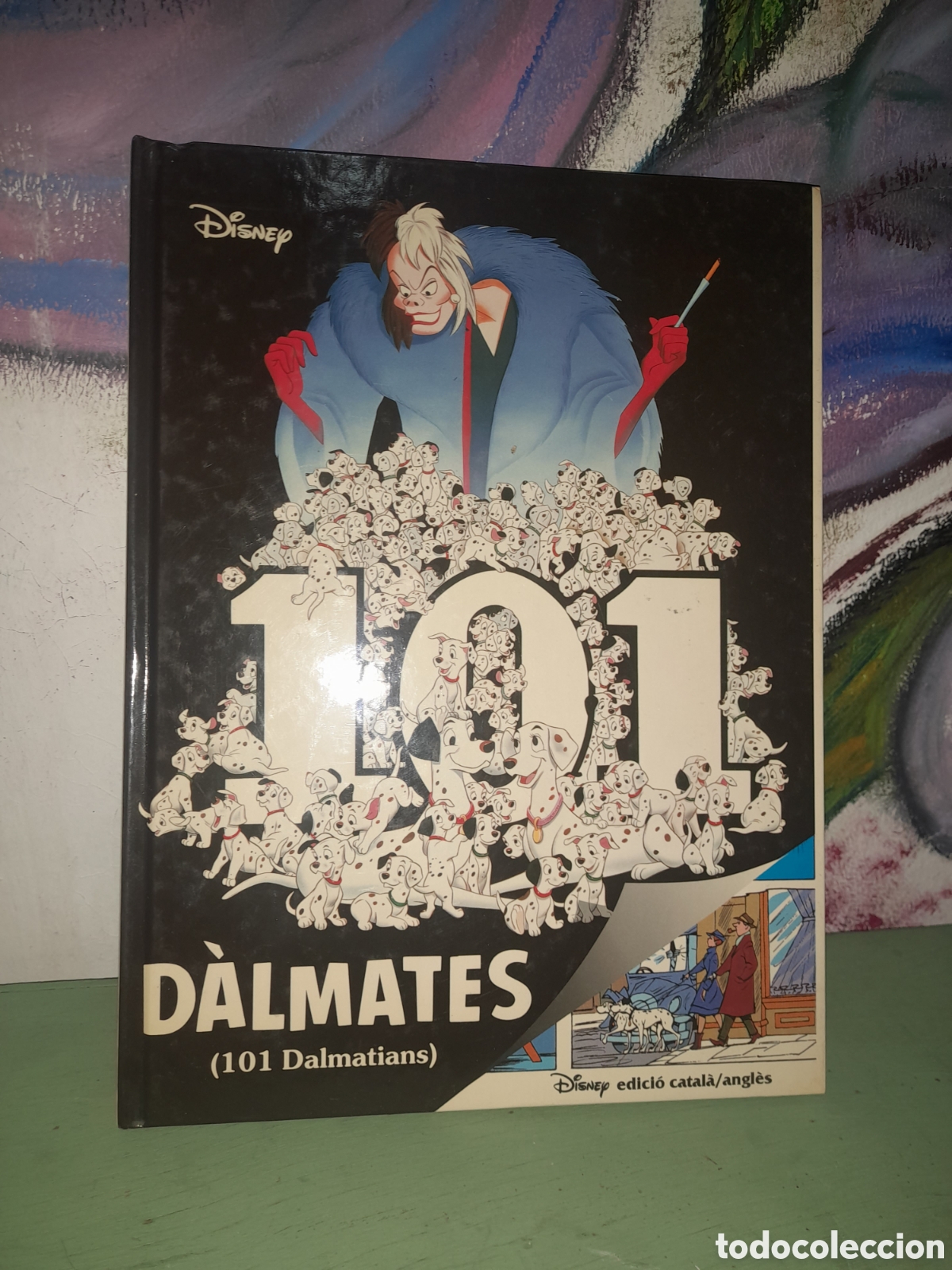 Libros de segunda mano: Cuento 101 D&aacute;lmates edici&oacute;n Catal&aacute;n/Ingl&eacute;s - Foto 1