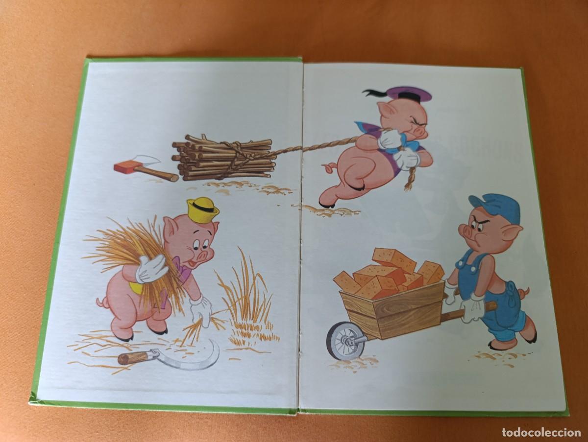 Libros de segunda mano: Cuento Disney Les trois petits cochons - Foto 2