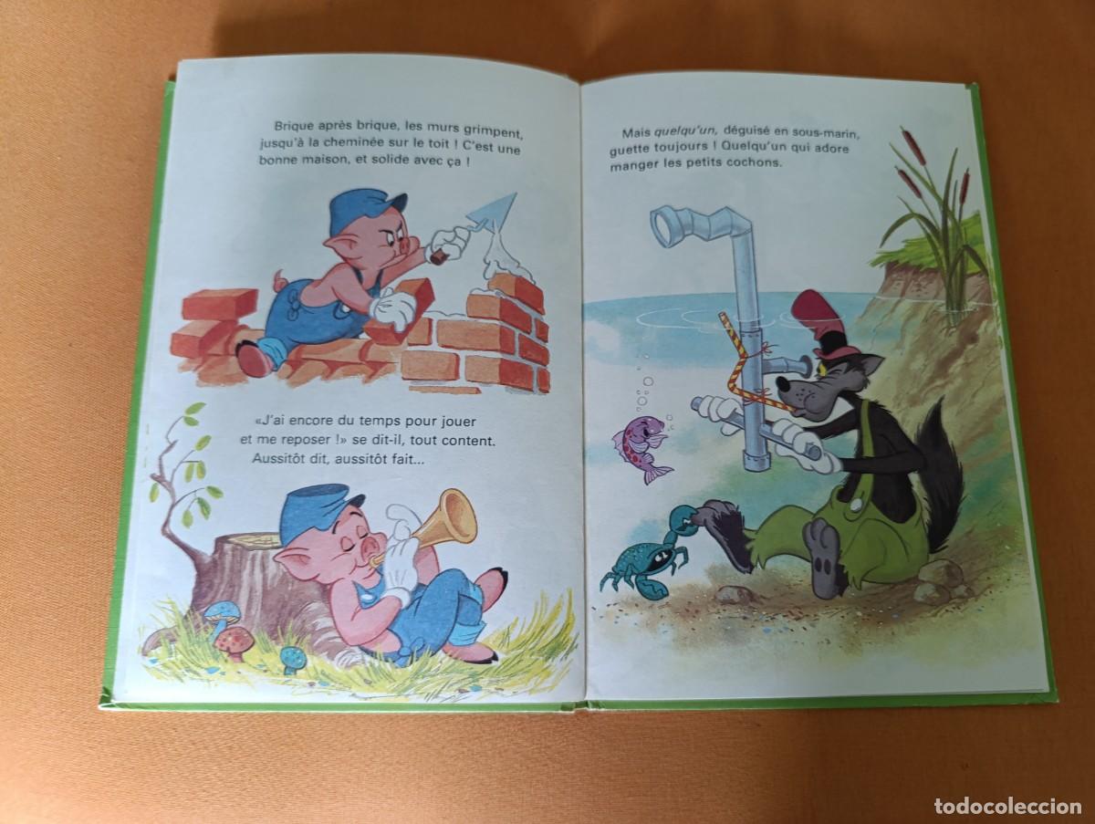Libros de segunda mano: Cuento Disney Les trois petits cochons - Foto 4