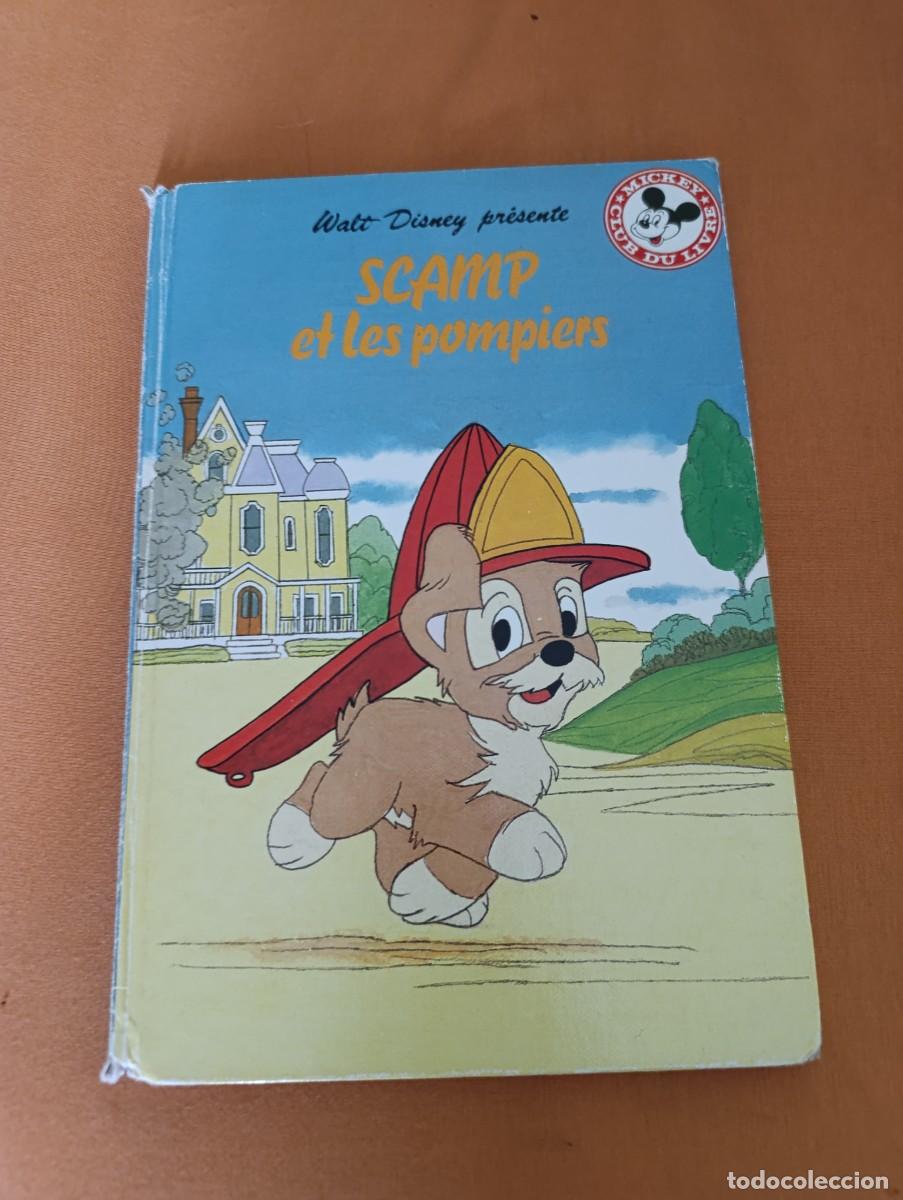 Libros de segunda mano: Cuento Disney Scamp et les pompiers - Foto 1