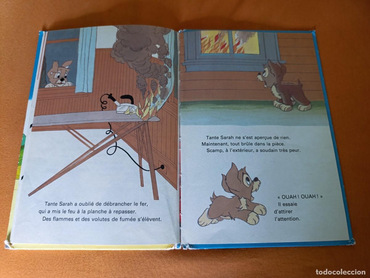Libros de segunda mano: Cuento Disney Scamp et les pompiers - Foto 7