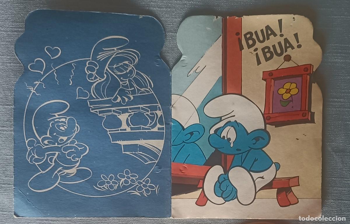 Libros de segunda mano: Cuento troquelado Los Pitufos 7 Cobas 1982 - Foto 2