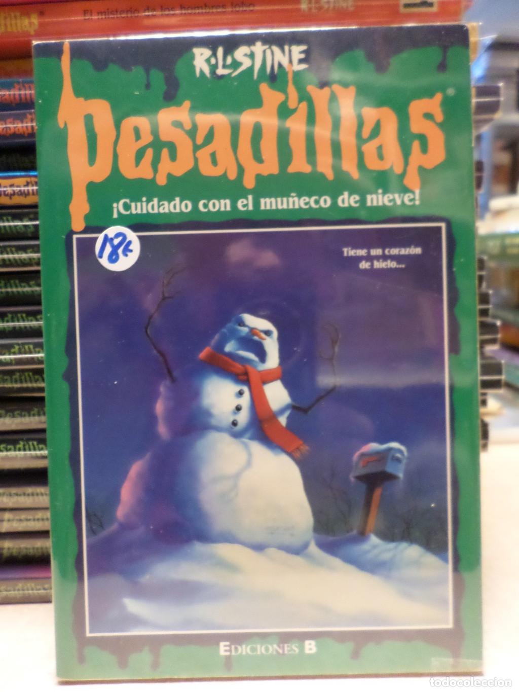 Gebrauchte B&uuml;cher: PESADILLAS - NUMERO 49 - CUIDADO CON EL MU&Ntilde;ECO DE NIEVE - R.L. STINE - EDICIONES B - R.l.stine