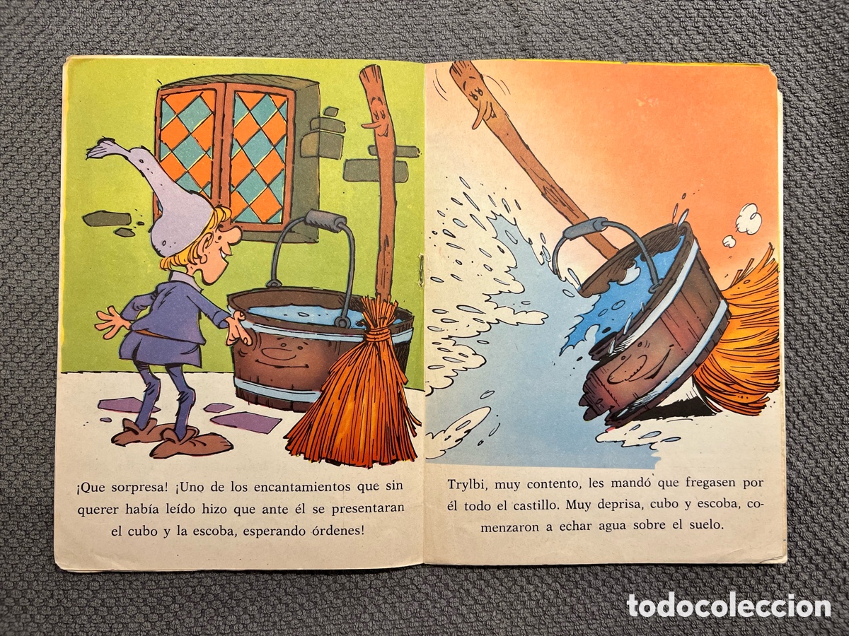 Libros de segunda mano: EL APRENDIZ DE BRUJO, cuento infantil. Ediciones Busma (a.1982) - Foto 2
