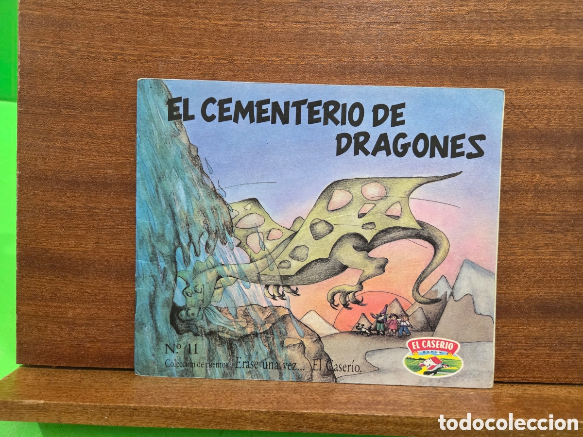 Libros de segunda mano: &rdquo;&rdquo;EL CEMENTERIO DE DRAGONES&rdquo;&rdquo;...EL CASERIO...1989... - Foto 1