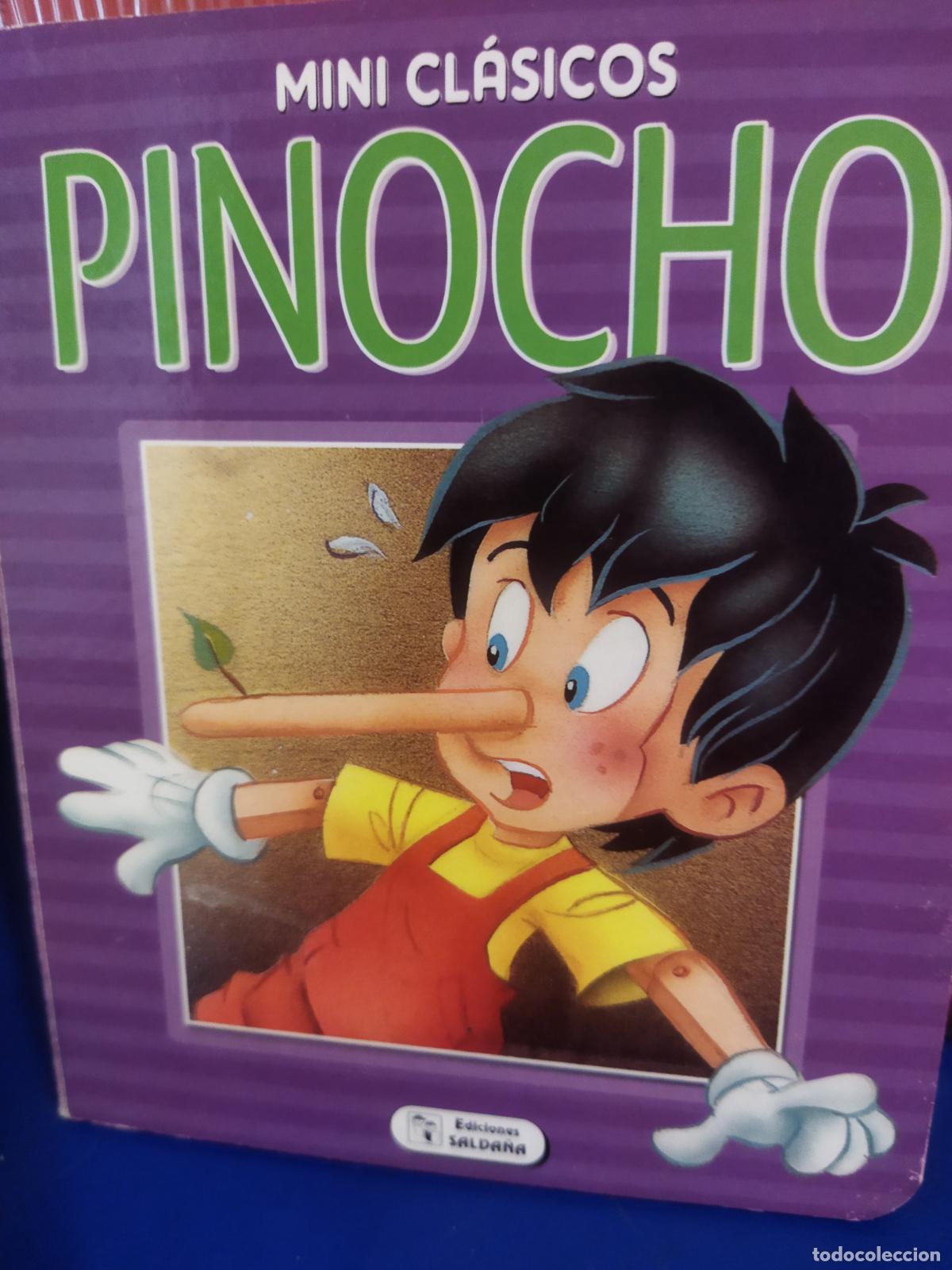 Libros de segunda mano: Mini cl&aacute;sicos Pinocho ediciones Salda&ntilde;a - Foto 1