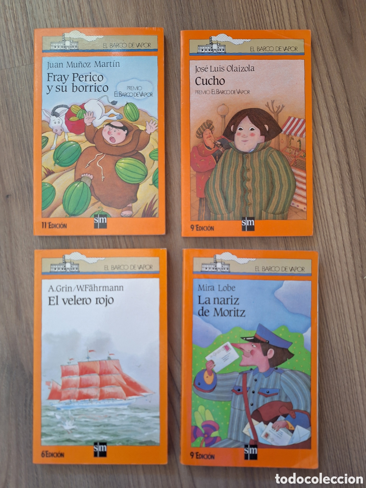 Libros de segunda mano: 4 libros Coleccion Barco de Vapor - Foto 1
