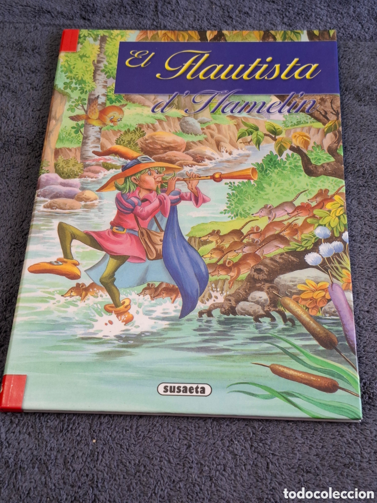 Libros de segunda mano: L24. El Flautista D'Hamel&iacute;n, Susaeta.