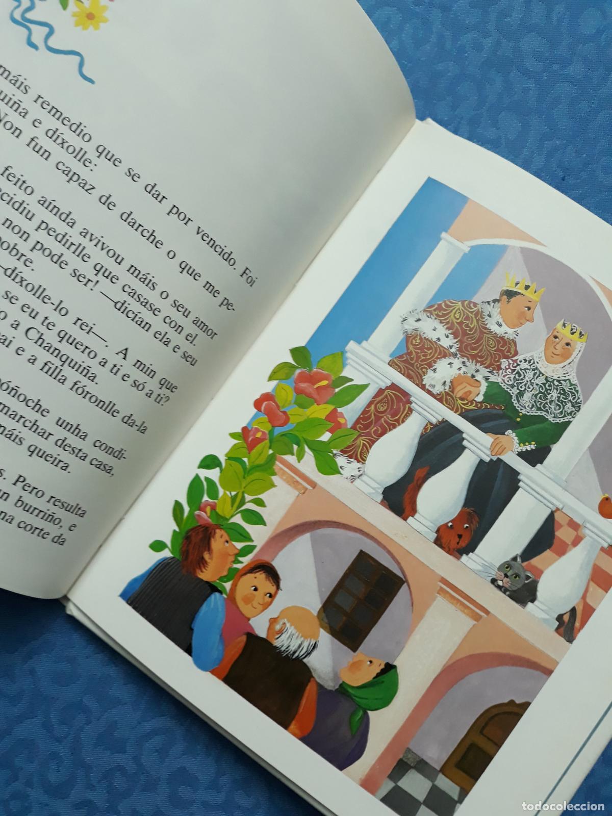 Libros de segunda mano: A CHANQUI&Ntilde;A. Adaptaci&oacute;n e debuxos de Carme Peris. Sotelo Blanco, 1989. Libros do sol e da l&uacute;a - Foto 5