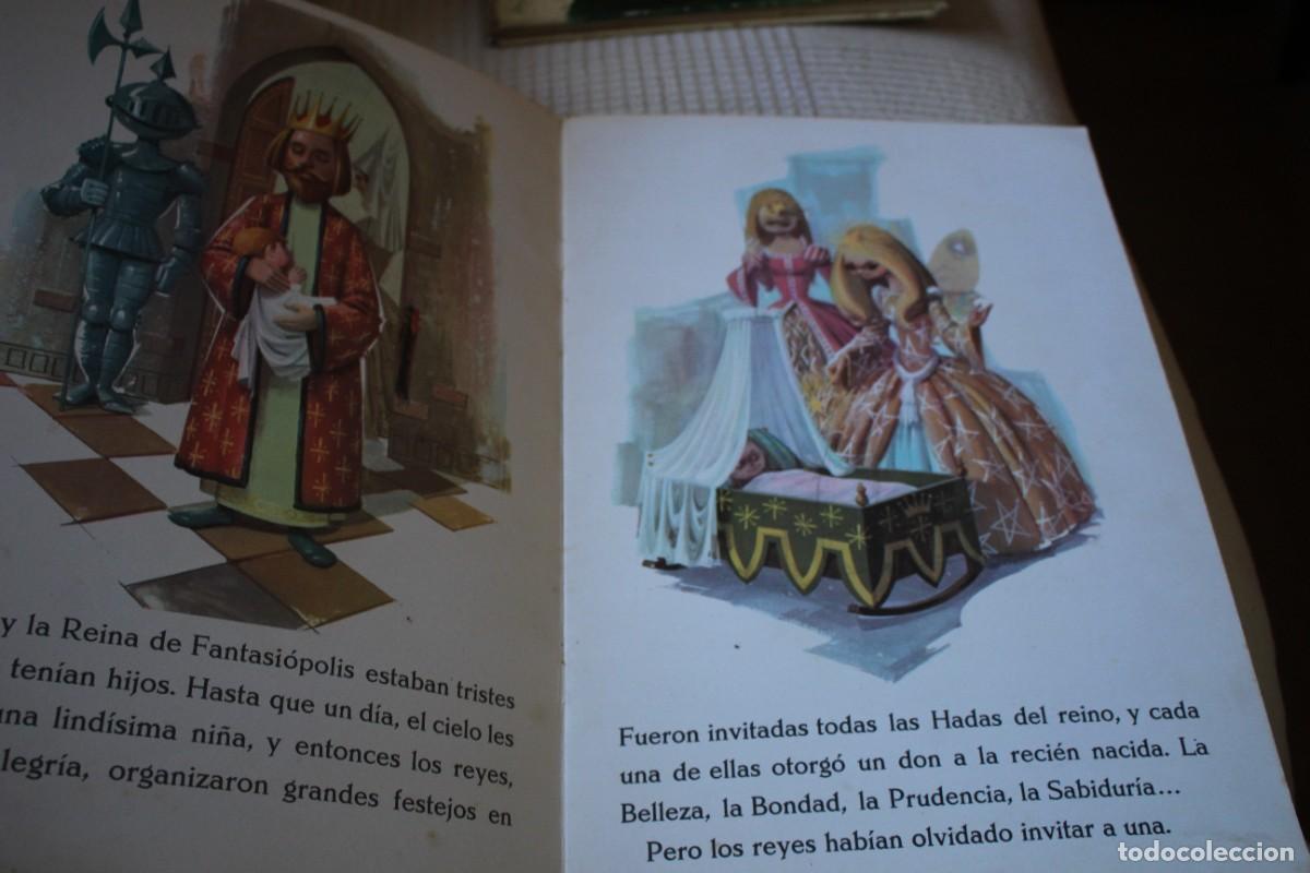 Libros de segunda mano: Cuento de La bella durmiente. Fantas&iacute;as EVA. - Foto 3