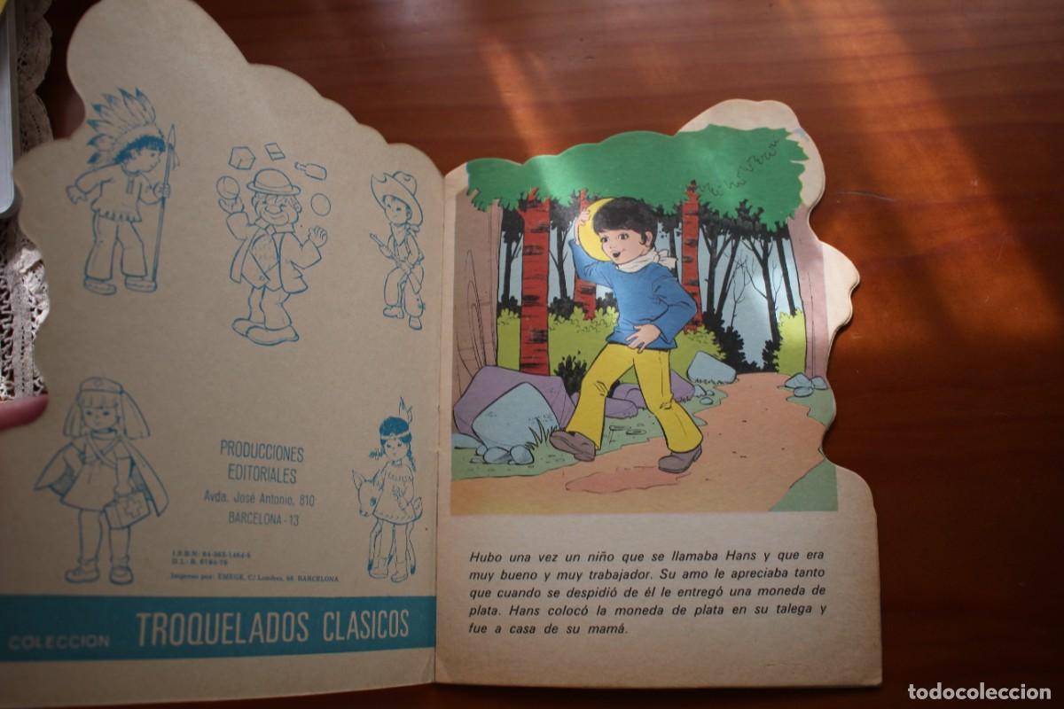 Libros de segunda mano: Cuento troquelado. Hans el de la suerte - Foto 2