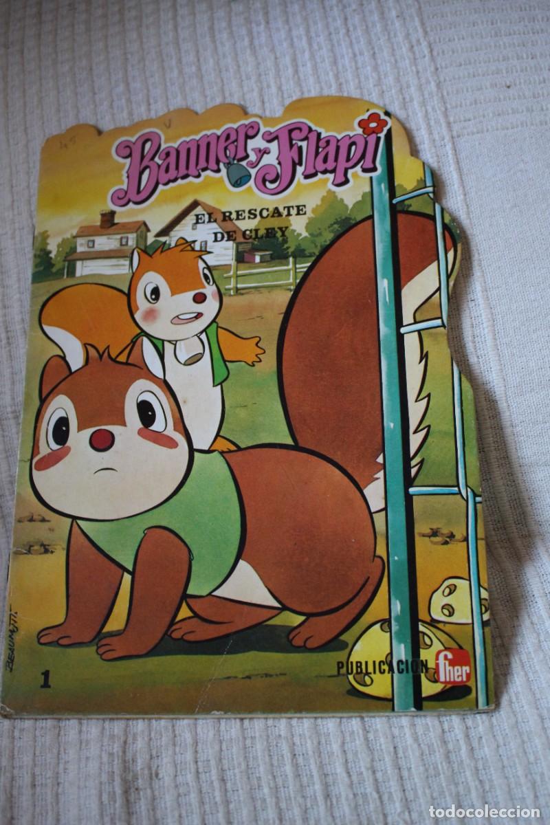 Libros de segunda mano: Cuento troquelado n&ordm;1 Banner y Flapi de Fher. - Foto 1