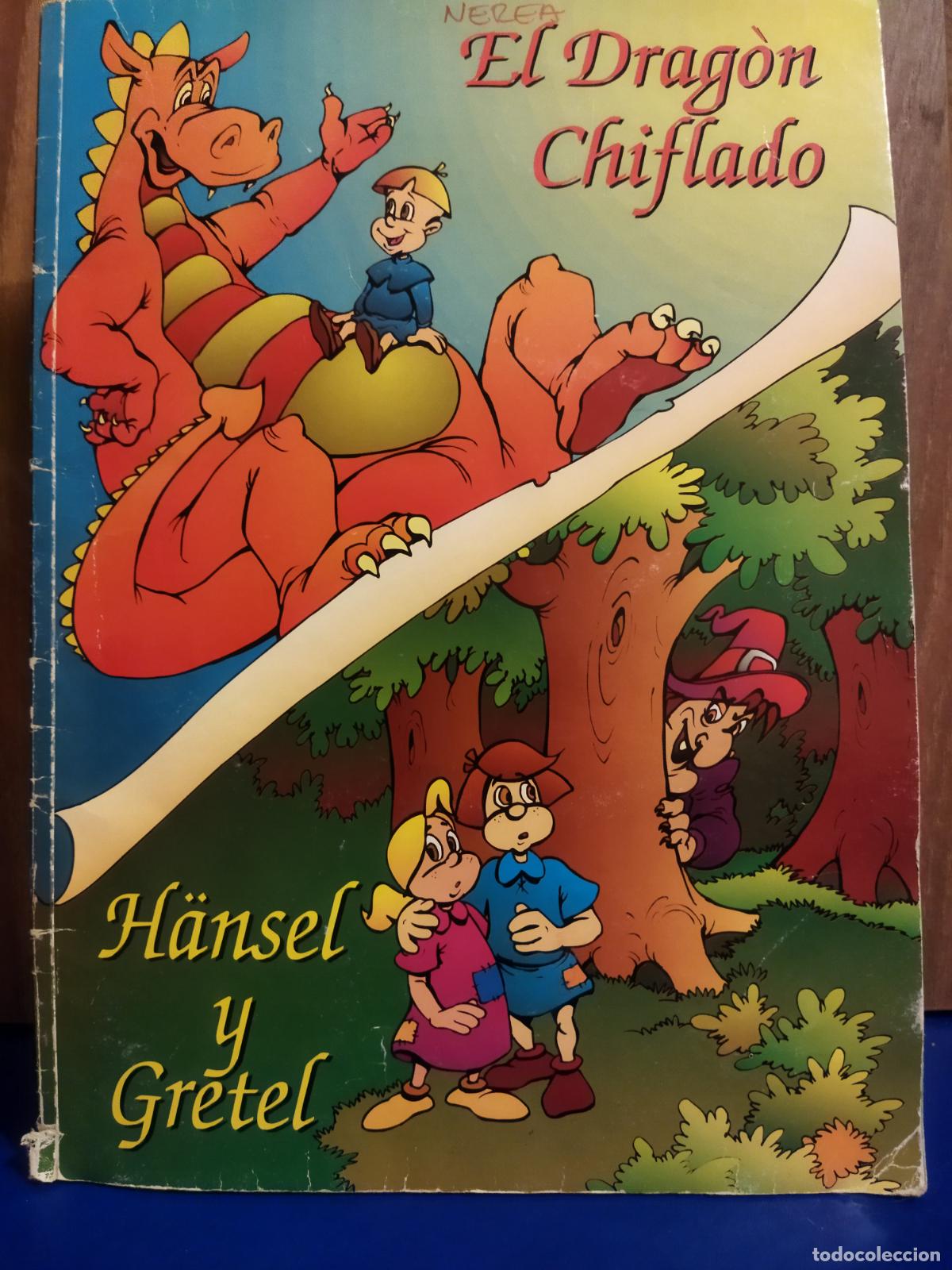 Libros de segunda mano: El drag&oacute;n chiflado / ,Hansel y Gretel - Foto 1