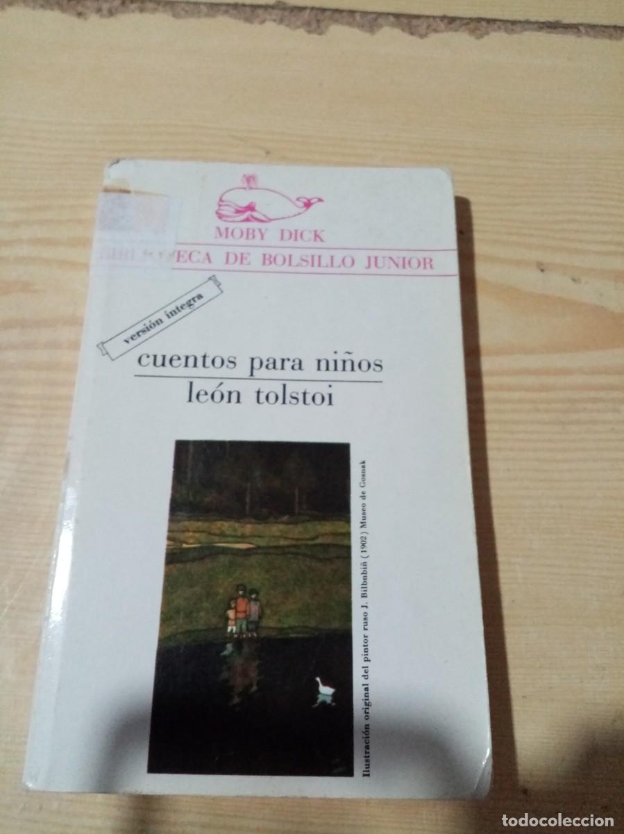 Libros de segunda mano: CUENTOS PARA NI&Ntilde;OS LEON TOLSTOI. MOBY DICK. EST22B4 - Foto 1