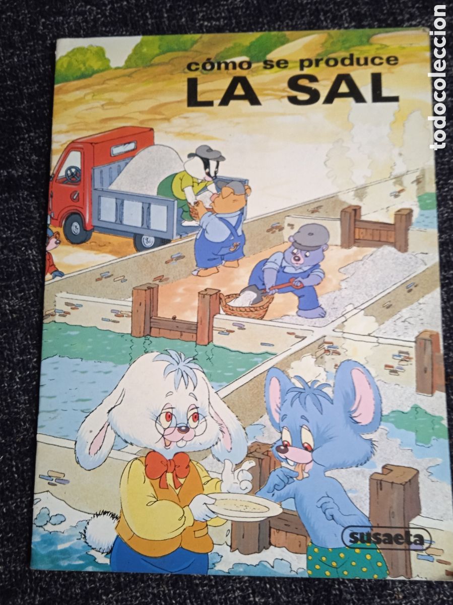 Libros de segunda mano: CUENTO - C&Oacute;MO SE PRODUCE LA SAL -ED. SUSAETA