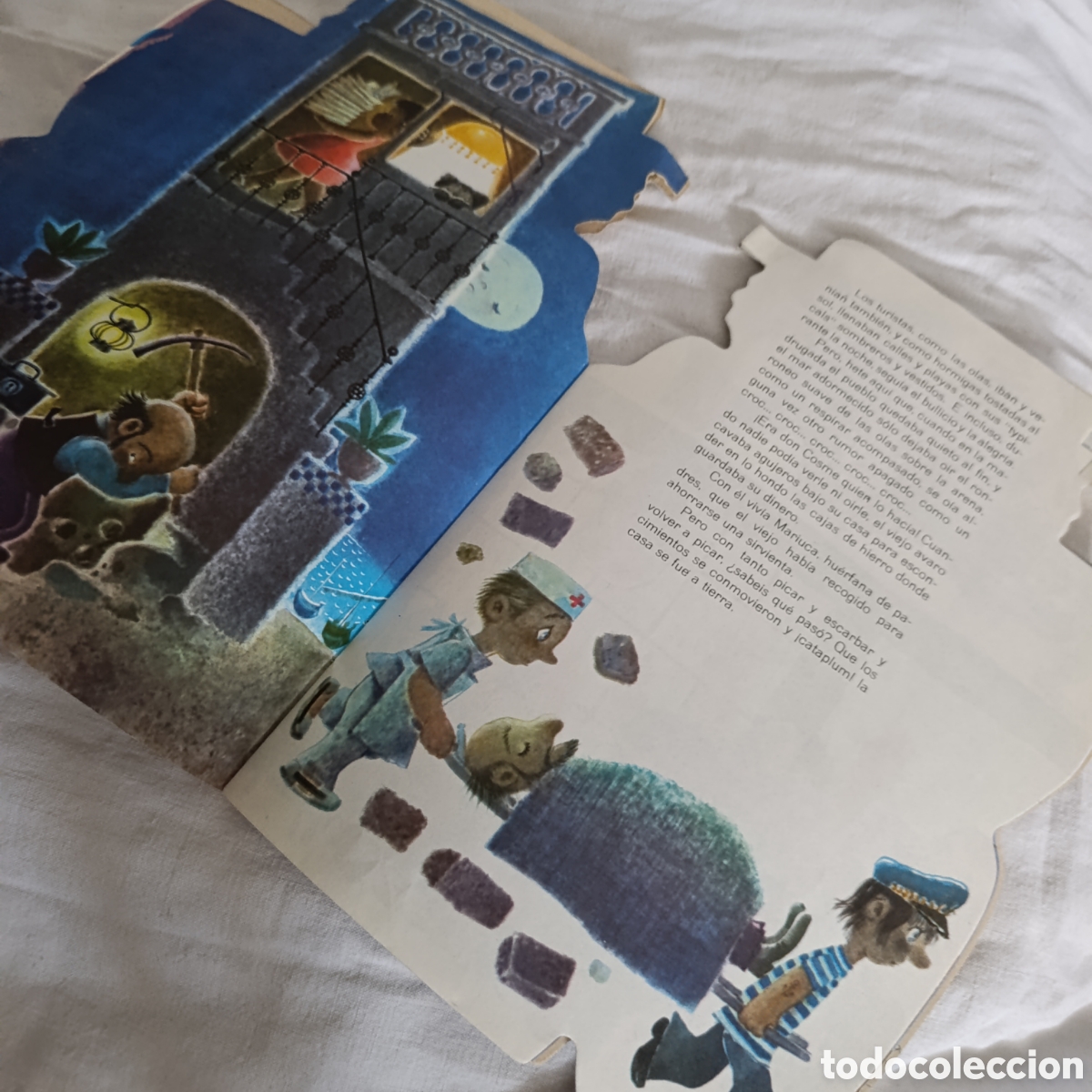 Libros de segunda mano: FERRANDIZ,EL VALIENTE TONI,CUENTO TROQUELADO,1978. - Foto 3
