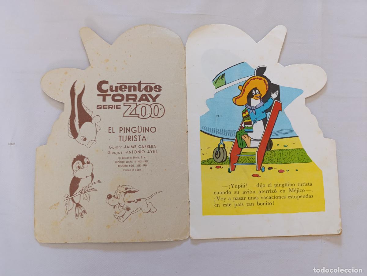 Libros de segunda mano: CUENTO TROQUELADO EL PING&Uuml;INO TURISTA - EDICIONES TORAY, 1966 (BF) - Foto 5